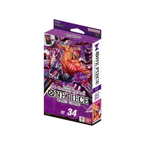 One Piece TCG: Starter Deck Display ST-34 Charlotte Katakuri