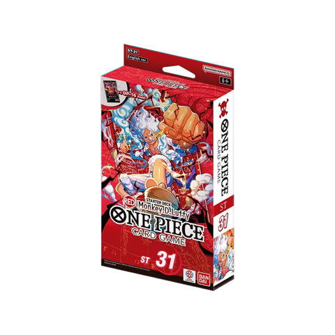 One Piece TCG: Starter Deck Display ST-31 Monkey D. Luffy