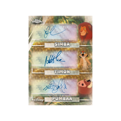 Topps Chrome® Disney 2026 - Mega Box