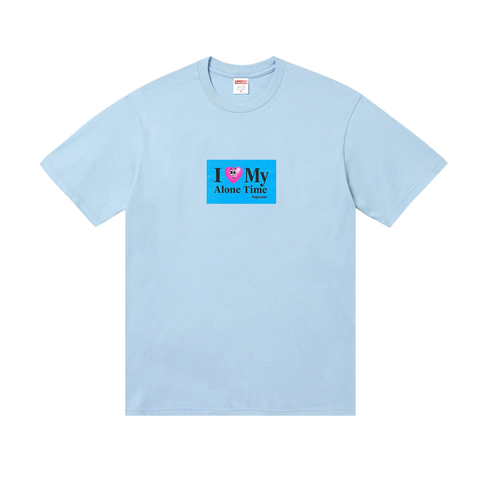 Supreme Alone Time Tee Powder Blue