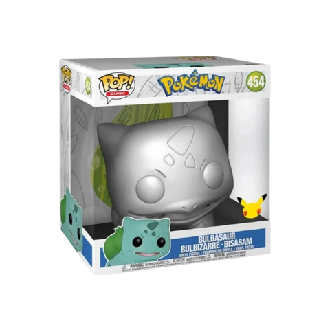 Funko POP! Pokémon - Bulbasaur XL 454 (Metallic)