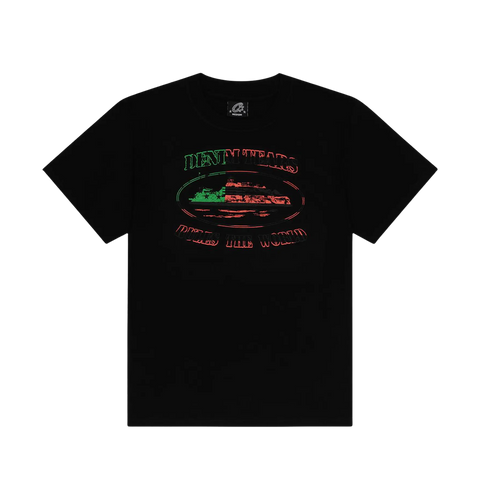 Corteiz x Denim Tears Cortears OG Alcatraz Tee Black