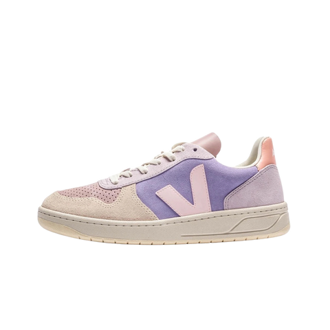 Veja V-10 Suede Multico Lavande (Women's)