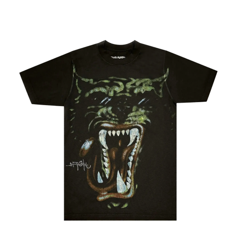 Cactus Jack by Travis Scott Green Hyena Tour Tee Black