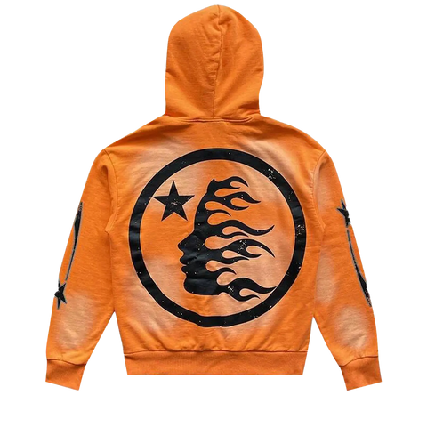 Hellstar Hoodie Fire Orange