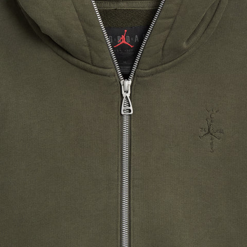 Jordan x Travis Scott Full-Zip Hoodie Cargo Khaki