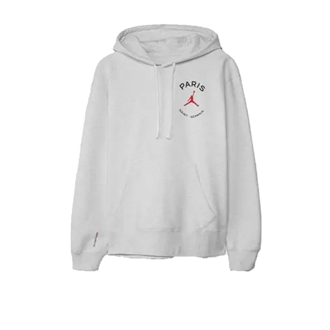 Nike Paris Saint-Germain Fleece Pullover Hoodie White