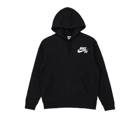 Nike SB Icon Pullover Skate Hoodie Black