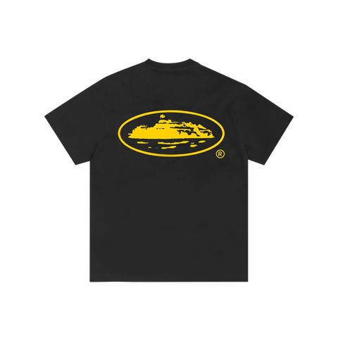 Corteiz OG Island Tee Black/Yellow