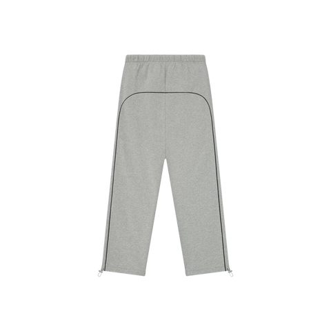 Fear of God Essentials Relaxed Fleece Piping Sweatpant Concrete Heather/Black