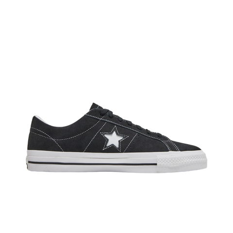 Converse One Star Pro Ox Black Black White