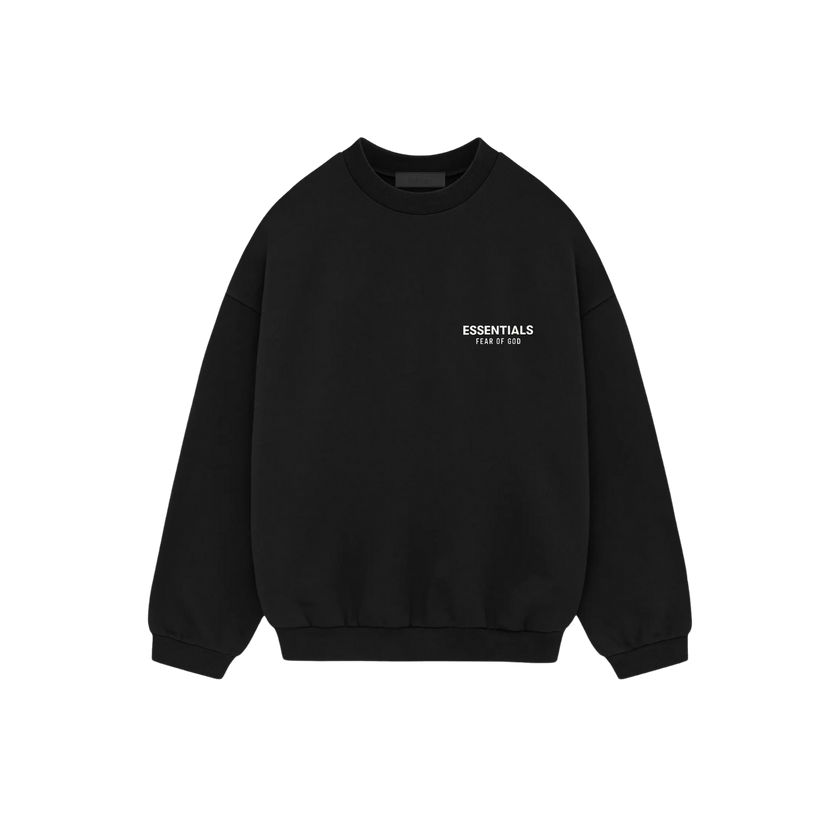 Fear of God Essentials Fleece Crewneck II FW24 'Black' – OFFTRENDCLUB
