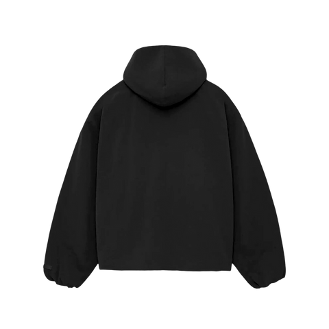 Fear of God Essentials Military Nylon Hooded Anorak Black