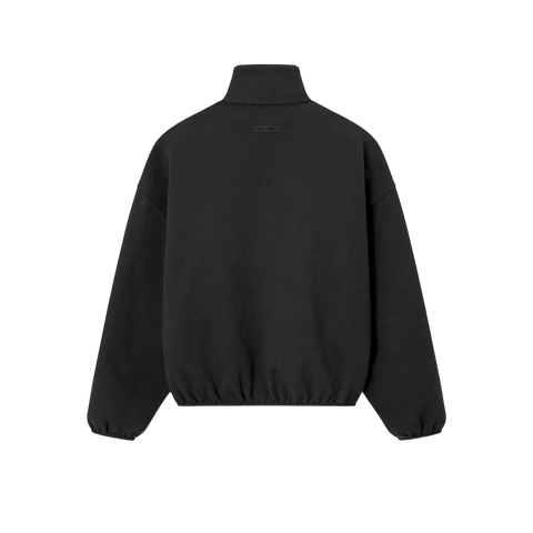Fear of God Essentials Modern Piping Track Jacket Jet Black/Cloud White