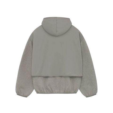 Fear of God Essentials Nylon Fleece Hooded Sweatshirt 'Dust/Heather Grey'