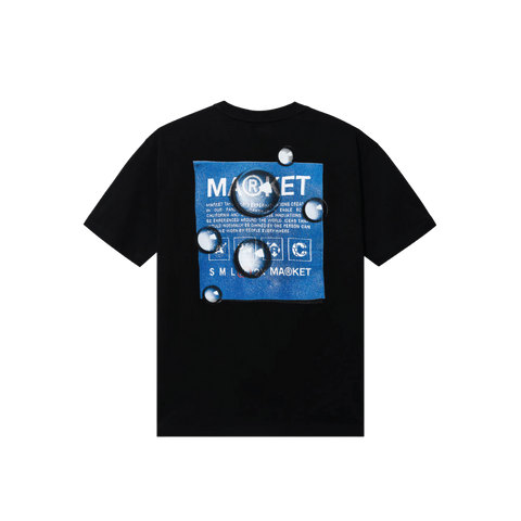Market Studios Damask Tee Black