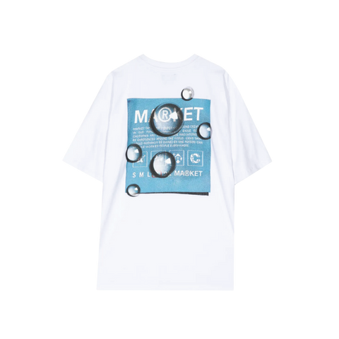 Market Studios Damask Tee White