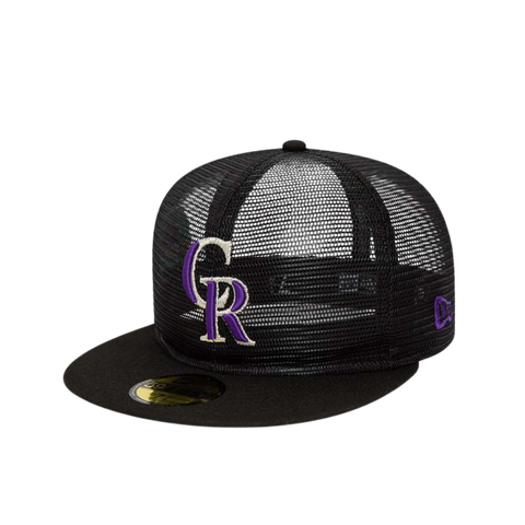 New Era Colorado Rockies Mesh Patch 59FIFTY Fitted Cap