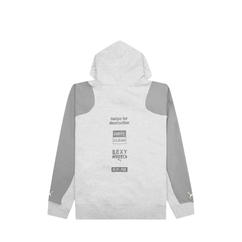 PUMA x PLEASURES Hoodie Light Grey