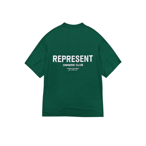 Represent Owner's Club T-Shirt Racing Green/White