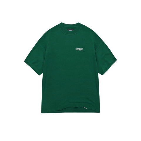 Represent Owner's Club T-Shirt Racing Green/White