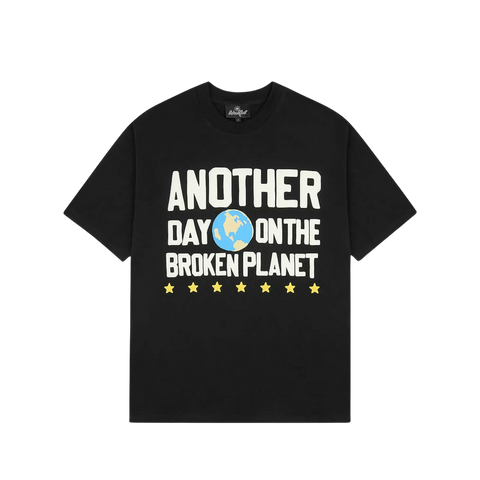 Broken Planet Another Day Midnight Black T-Shirt