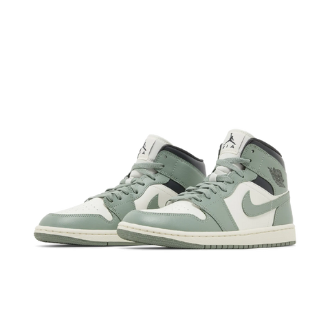 Jordan 1 Mid Jade Smoke (Women's)