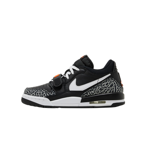 Jordan Legacy 312 Low Black White Safety Orange (GS)
