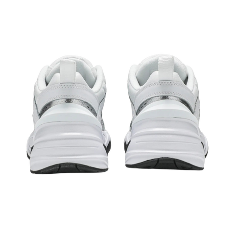 Nike M2K Tekno White Metallic Silver Black (Women's)