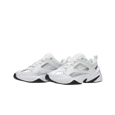 Nike M2K Tekno White Metallic Silver Black (Women's)