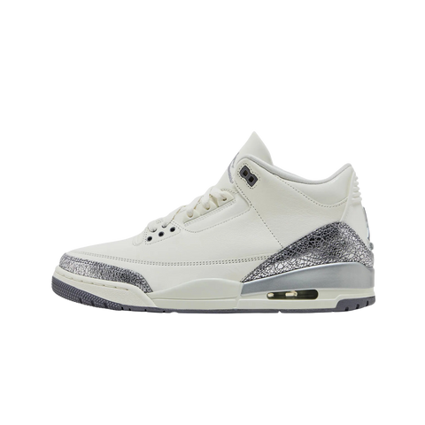 Jordan 3 Retro Sail Cement Grey (Women's)