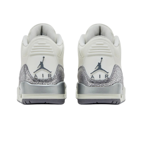 Jordan 3 Retro Sail Cement Grey (Women's)