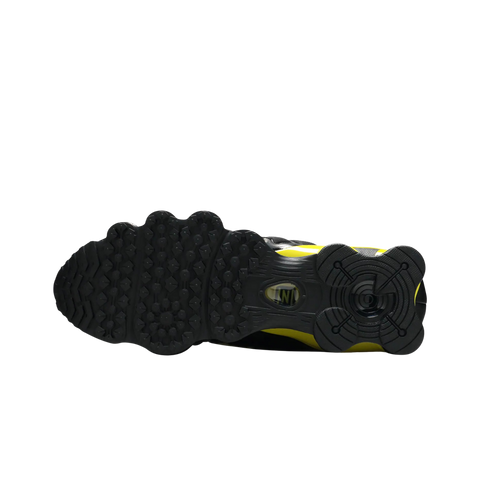 Nike Shox TL Black Dynamic Yellow Metallic Silver