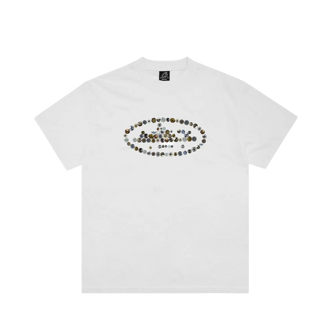 Corteiz Screws Island Tee White