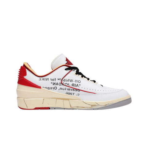 Jordan 2 Retro Low SP Off-White White Red
