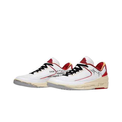 Jordan 2 Retro Low SP Off-White White Red
