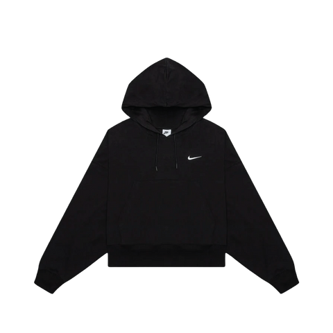 Nike NSW Jersey Oversized Pullover Hoodie Black