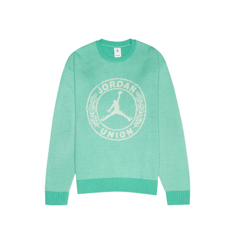 Jordan x Union Sweater Kinetic Green/White
