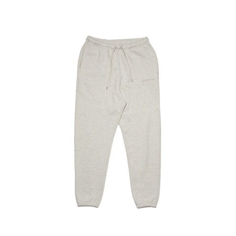 Jordan Wordmark Fleece Sweatpants Grey Heather