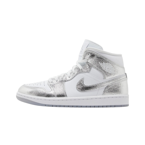 Jordan 1 Mid SE Metallic Silver (Women's)