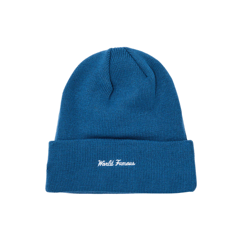 Supreme x New Era Box Logo Beanie Blue