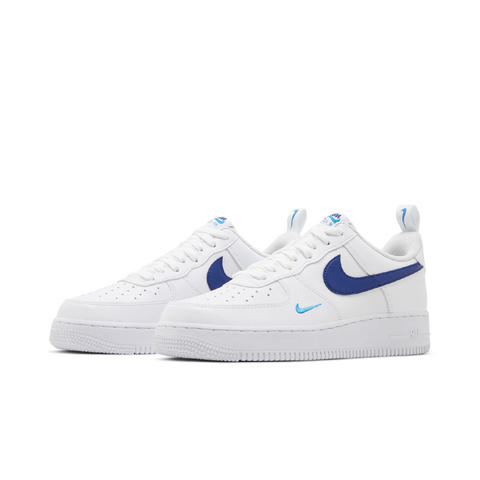 Nike Air Force 1 Low White Light Photo Blue Deep Royal Blue