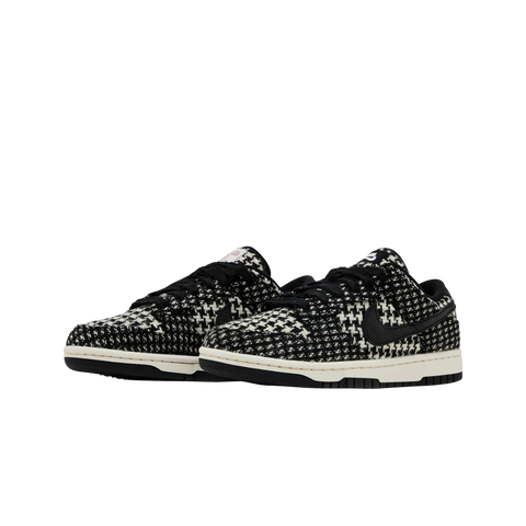 Nike Dunk Low Harris Tweed White Black Multi (Women's)