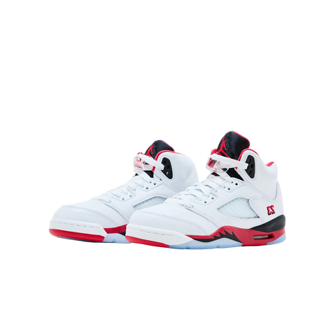 Jordan 5 Retro Fire Red Black Tongue (2025) (GS)