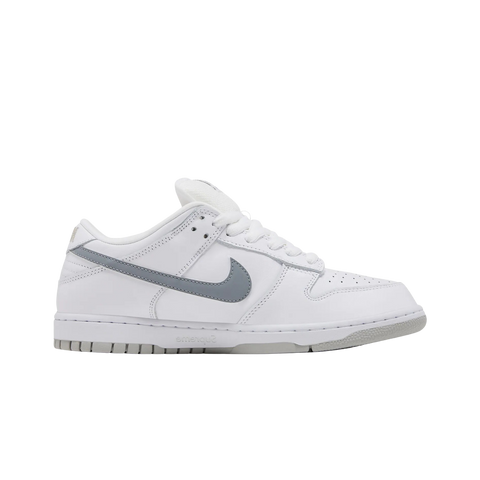 Nike SB Dunk Low Supreme 94 White Metallic Silver