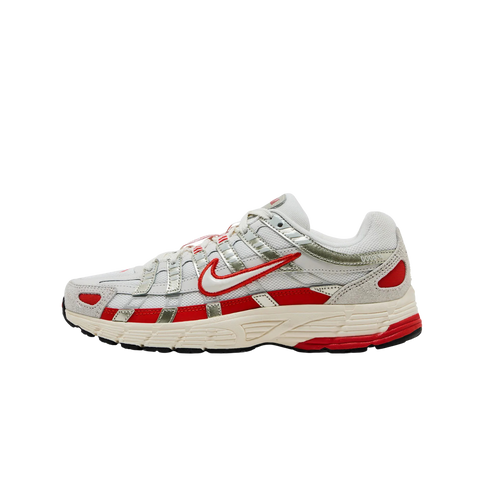 Nike P-6000 Sail Pale Ivory Light Bone Picante Red (Women's)