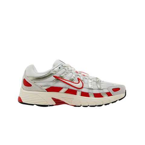 Nike P-6000 Sail Pale Ivory Light Bone Picante Red (Women's)