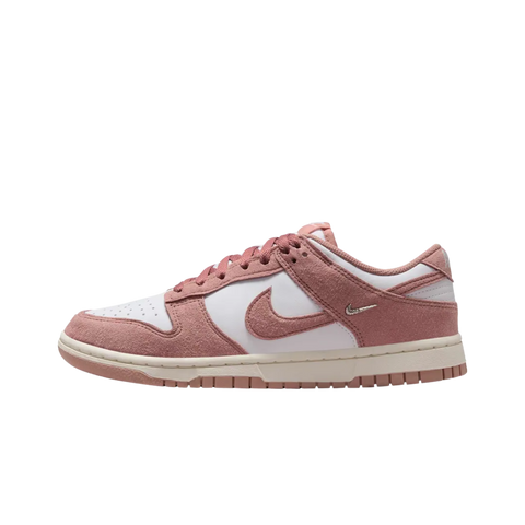 Nike Dunk Low Rose Whisper Gold Mini Swoosh (Women's)