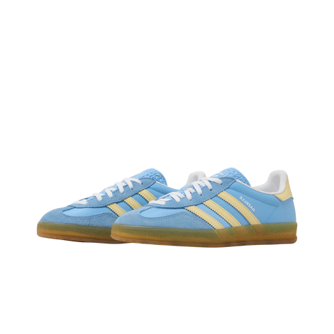 adidas Gazelle Indoor Semi Blue Burst Almost Yellow (Women's)
