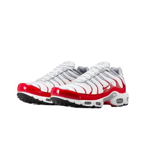 Nike Air Max Plus White University Red